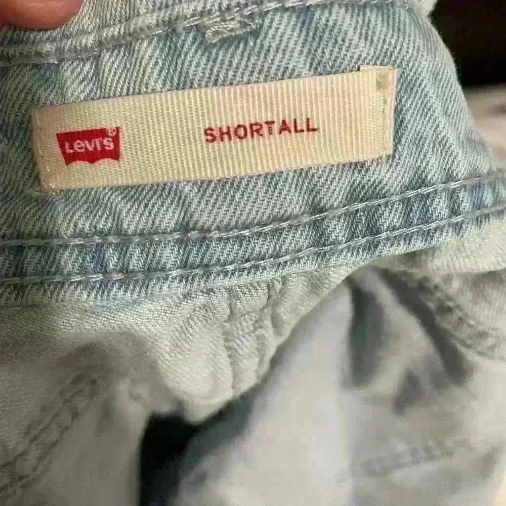 LEVIS Rainbow Shortall Girls shorts overalls- Size 12 Regular - B44